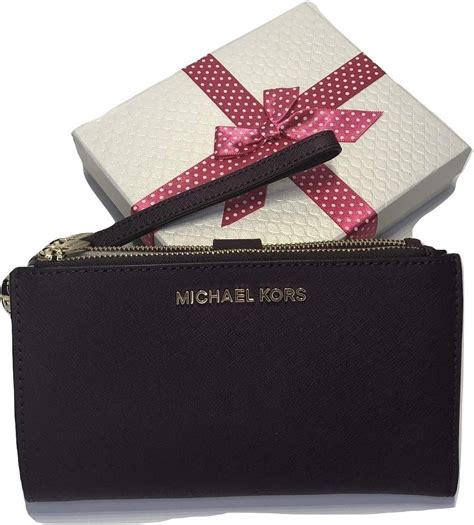 michael kors jet set wristlet damson|Amazon.com: Michael Kors Damson.